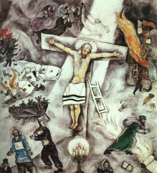 Marc Chagall : White Crucifixion
